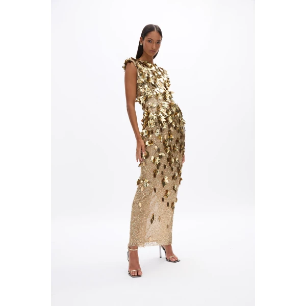 Rachel Gilbert Hugo Gown, view 2