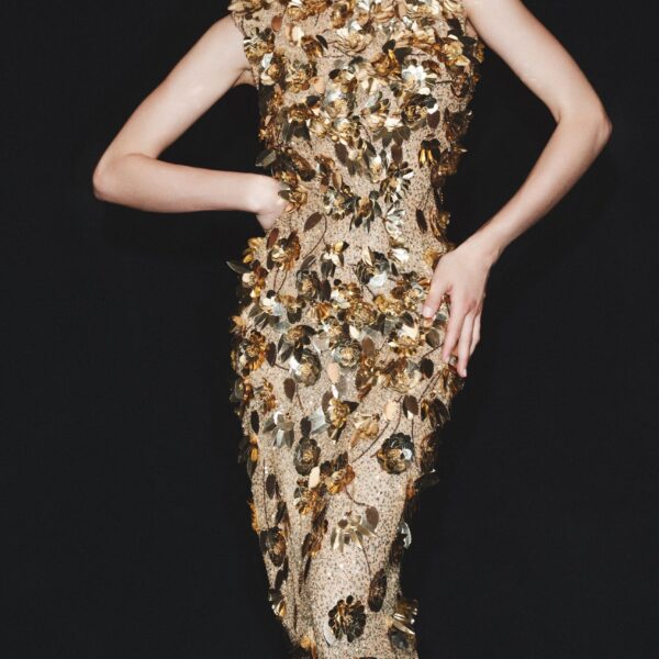 Rachel Gilbert Hugo Gown - Rachel Gilbert Gold - Australian Luxury Evening Wear at Coveti