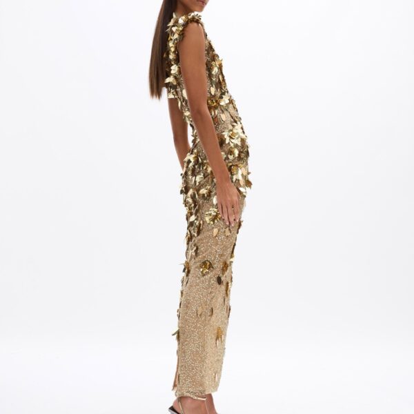 Rachel Gilbert Hugo Gown - Rachel Gilbert Gold - Australian Luxury Evening Wear at Coveti
