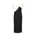 Rachel Gilbert Kace Dress - Rachel Gilbert Black - Australian Luxury Evening Wear at Coveti