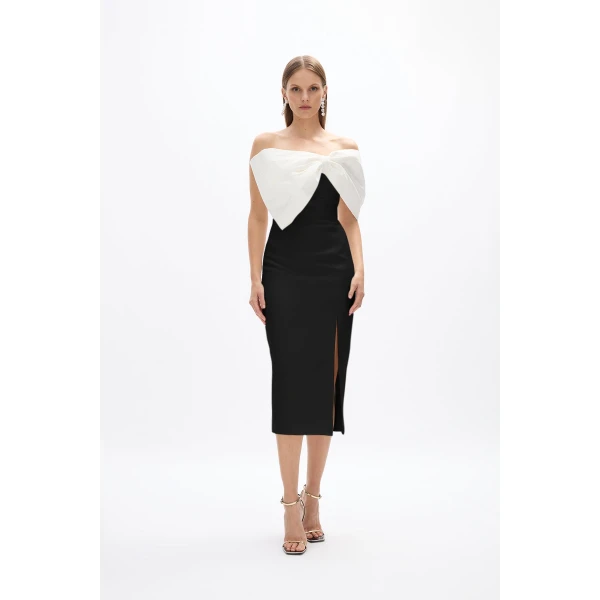 Rachel Gilbert Kace Dress - Rachel Gilbert Black - Australian Luxury Evening Wear at Coveti