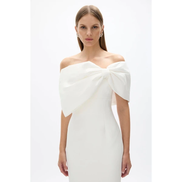 Rachel Gilbert Kace Gown - Rachel Gilbert Ivory - Australian Luxury Evening Wear at Coveti
