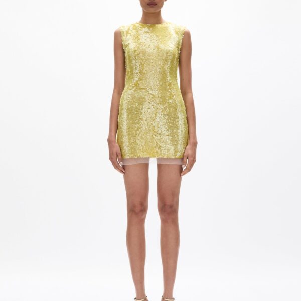 Rachel Gilbert Kaia Mini Dress - Rachel Gilbert Green - Australian Luxury Evening Wear at Coveti