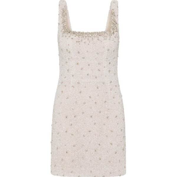 Rachel Gilbert Kaity Mini Dress - Rachel Gilbert Ivory - Australian Luxury Evening Wear at Coveti