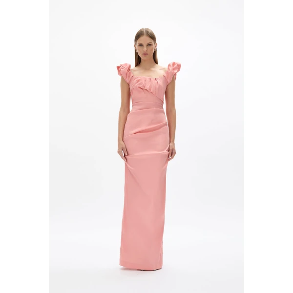 Rachel Gilbert Kalina Gown - Rachel Gilbert Pink - Australian Luxury Evening Wear at Coveti