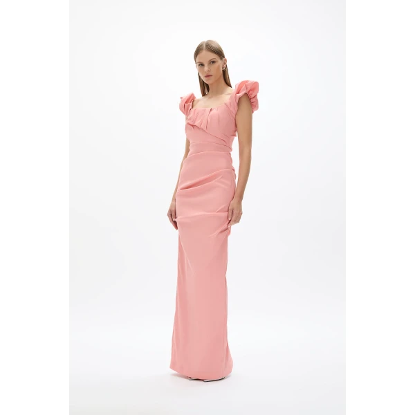 Rachel Gilbert Kalina Gown - Rachel Gilbert Pink - Australian Luxury Evening Wear at Coveti