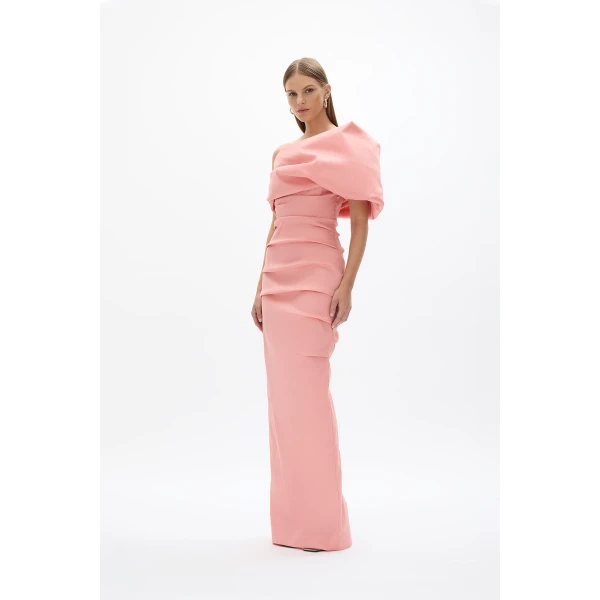 Rachel Gilbert Kat Gown - Rachel Gilbert Pink - Australian Luxury Evening Wear at Coveti