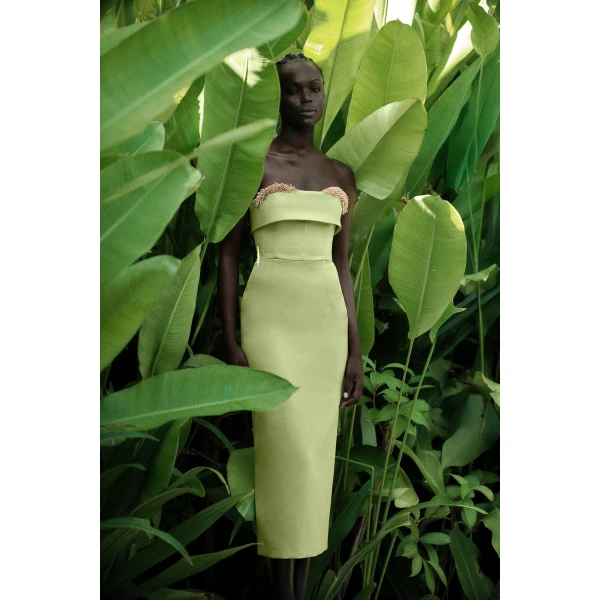 Rachel Gilbert Laira Corset Dress, view 3
