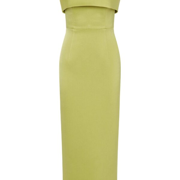Rachel Gilbert Laira Corset Dress - Rachel Gilbert Green - Australian Luxury Evening Wear at Coveti