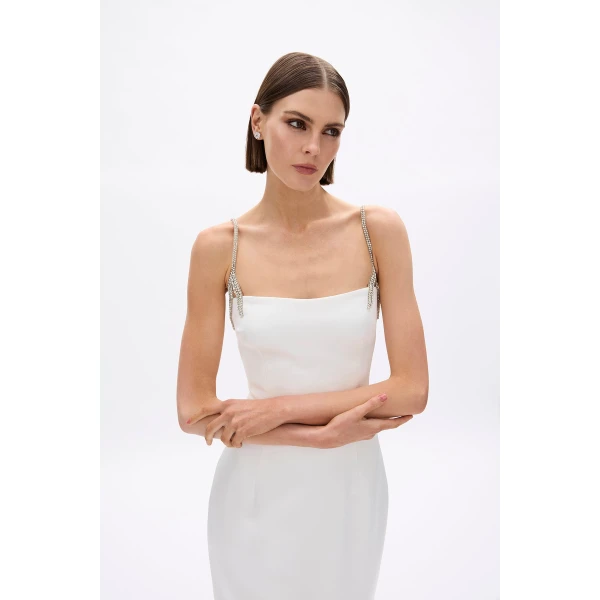 Rachel Gilbert Leora Gown - Rachel Gilbert Ivory - Australian Luxury Evening Wear at Coveti