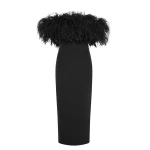 Rachel Gilbert Link Dress - Rachel Gilbert Black - Australian Luxury Evening Wear at Coveti