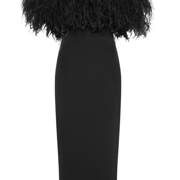 Rachel Gilbert Link Dress - Rachel Gilbert Black - Australian Luxury Evening Wear at Coveti
