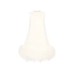 Rachel Gilbert Link Mini Dress - Rachel Gilbert Ivory - Australian Luxury Evening Wear at Coveti