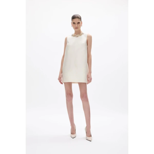 Rachel Gilbert Ludovica Shift Mini Dress, view 2