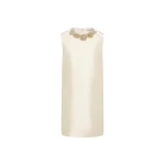 Rachel Gilbert Ludovica Shift Mini Dress - Rachel Gilbert Ivory - Australian Luxury Evening Wear at Coveti