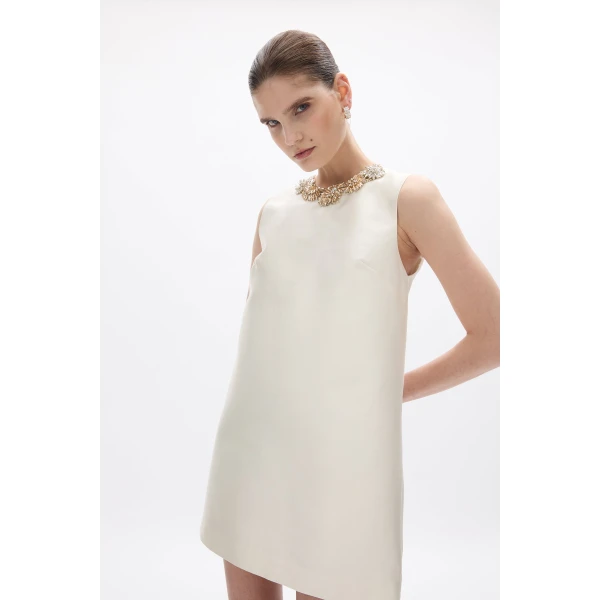 Rachel Gilbert Ludovica Shift Mini Dress, view 3