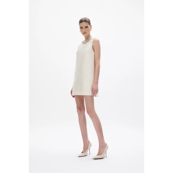 Rachel Gilbert Ludovica Shift Mini Dress, view 4
