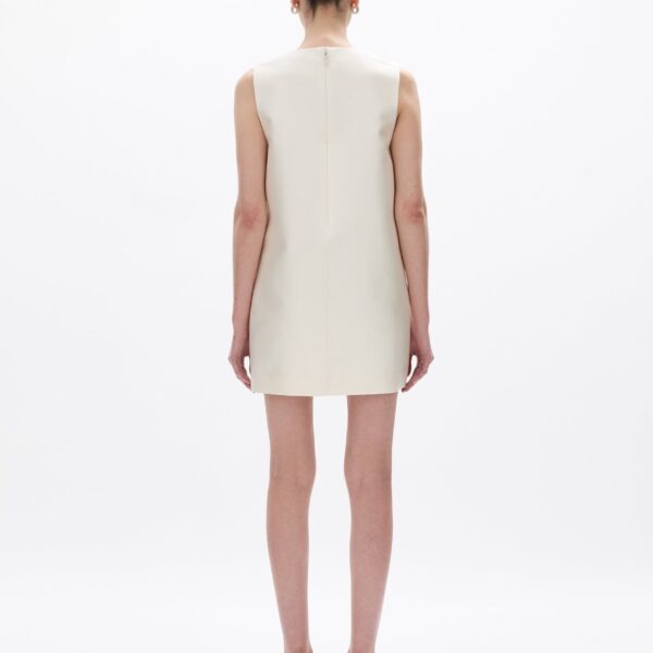 Rachel Gilbert Ludovica Shift Mini Dress - Rachel Gilbert Ivory - Australian Luxury Evening Wear at Coveti