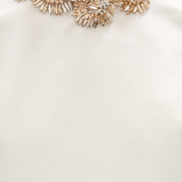 Rachel Gilbert Ludovica Shift Mini Dress - Rachel Gilbert Ivory - Australian Luxury Evening Wear at Coveti