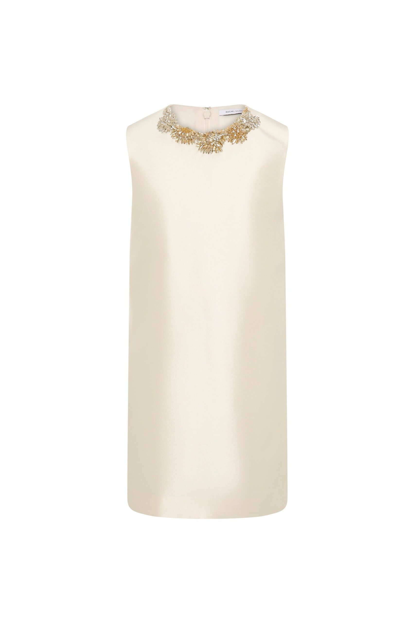 Rachel Gilbert Ludovica Shift Mini Dress - Rachel Gilbert Ivory - Australian Luxury Evening Wear at Coveti Rachel Gilbert Ludovica Shift Mini Dress - Rachel Gilbert Ivory - Australian Luxury Evening Wear at Coveti