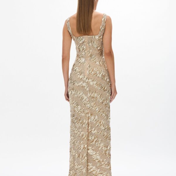 Rachel Gilbert Marcel Gown - Rachel Gilbert Gold - Australian Luxury Evening Wear at Coveti