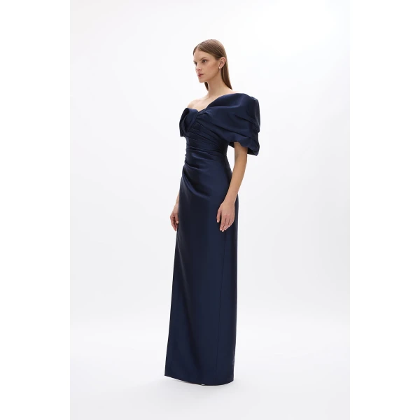 Rachel Gilbert Marlo Gown - Rachel Gilbert Blue - Australian Luxury Evening Wear at Coveti