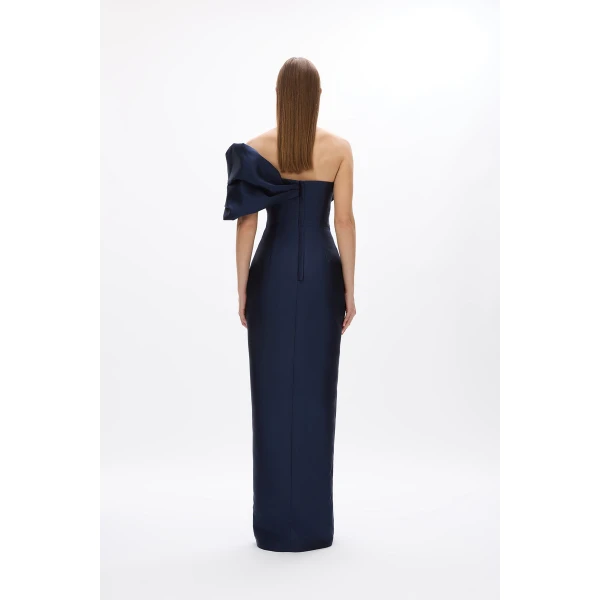 Rachel Gilbert Marlo Gown - Rachel Gilbert Blue - Australian Luxury Evening Wear at Coveti