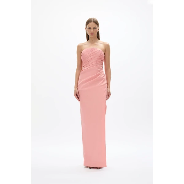 Rachel Gilbert Mira Gown - Rachel Gilbert Pink - Australian Luxury Evening Wear at Coveti