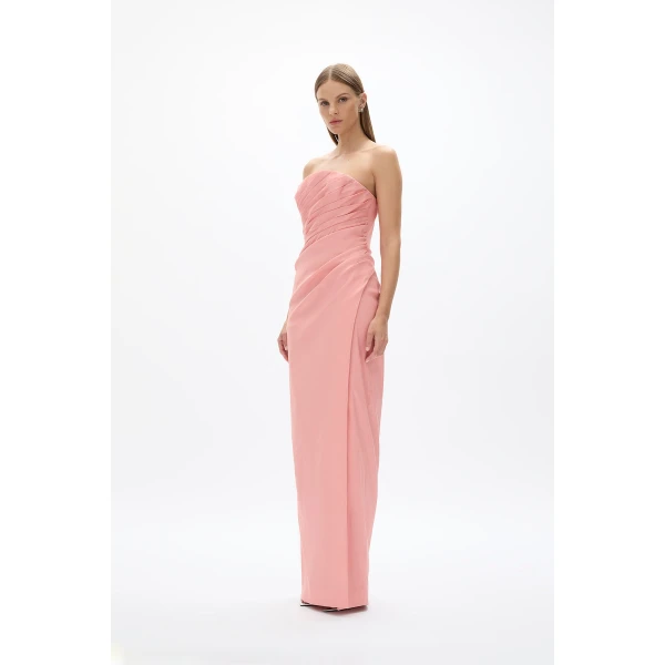 Rachel Gilbert Mira Gown - Rachel Gilbert Pink - Australian Luxury Evening Wear at Coveti