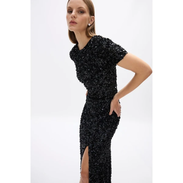 Rachel Gilbert Nixie Gown - Rachel Gilbert Black - Australian Luxury Evening Wear at Coveti