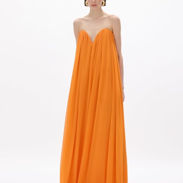 Rachel Gilbert Pamina Gown - Rachel Gilbert Orange - Australian Luxury Evening Wear at Coveti