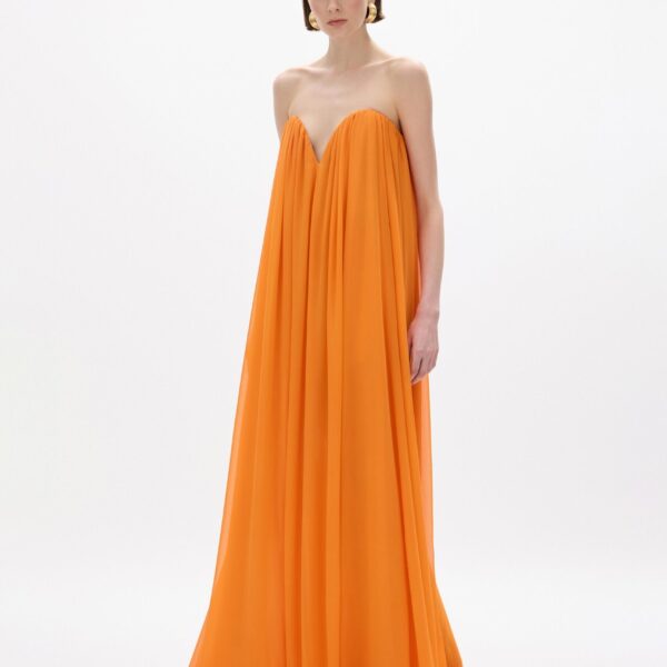 Rachel Gilbert Pamina Gown - Rachel Gilbert Orange - Australian Luxury Evening Wear at Coveti