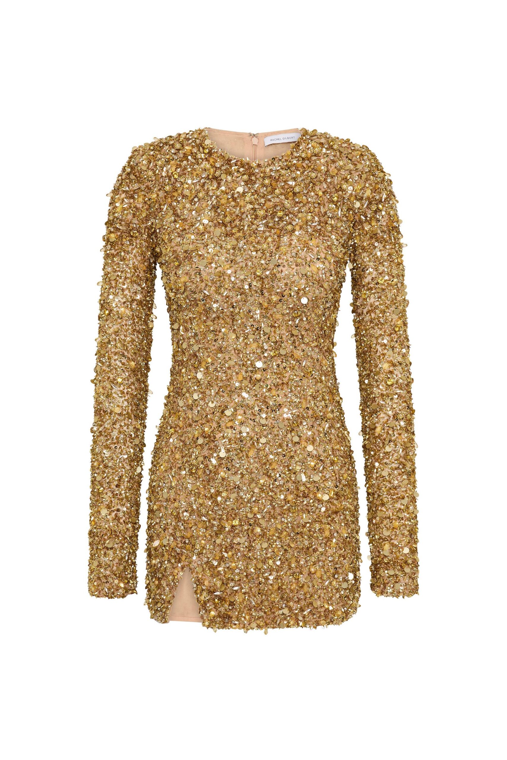 Rachel Gilbert Phillipe Mini Dress - Rachel Gilbert Gold - Australian Luxury Evening Wear at Coveti Rachel Gilbert Phillipe Mini Dress - Rachel Gilbert Gold - Australian Luxury Evening Wear at Coveti
