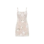 Rachel Gilbert Pierre Mini Dress - Rachel Gilbert Ivory - Australian Luxury Evening Wear at Coveti