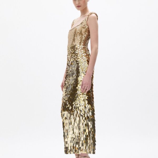 Rachel Gilbert Remy Dress - Rachel Gilbert Gold - Australian Luxury Evening Wear at Coveti