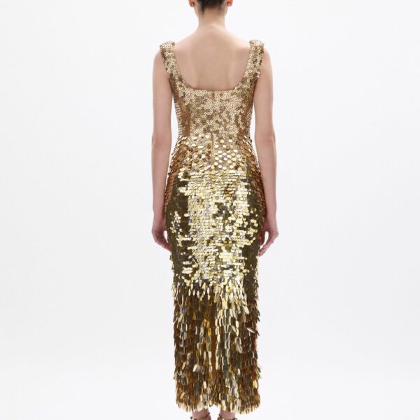 Rachel Gilbert Remy Dress - Rachel Gilbert Gold - Australian Luxury Evening Wear at Coveti