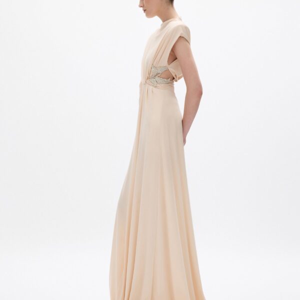 Rachel Gilbert Rico Gown - Rachel Gilbert Ivory - Australian Luxury Evening Wear at Coveti
