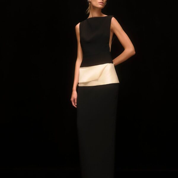 Rachel Gilbert Rikki Gown - Rachel Gilbert Black - Australian Luxury Evening Wear at Coveti