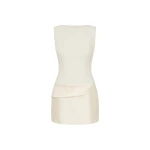 Rachel Gilbert Rikki Mini Dress - Rachel Gilbert Ivory - Australian Luxury Evening Wear at Coveti