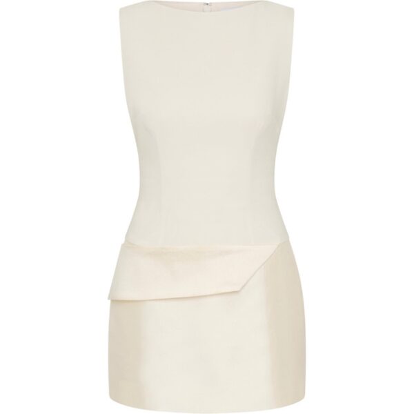 Rachel Gilbert Rikki Mini Dress - Rachel Gilbert Ivory - Australian Luxury Evening Wear at Coveti