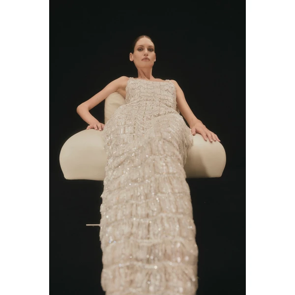 Rachel Gilbert Sadie Gown - Rachel Gilbert Ivory - Australian Luxury Evening Wear at Coveti