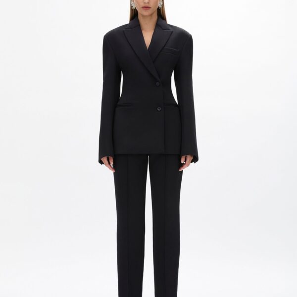 Rachel Gilbert Sergio Blazer - Rachel Gilbert Black - Australian Luxury Evening Wear at Coveti