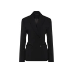 Rachel Gilbert Sergio Blazer - Rachel Gilbert Black - Australian Luxury Evening Wear at Coveti