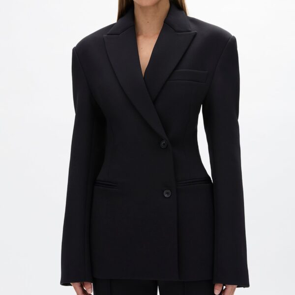 Rachel Gilbert Sergio Blazer - Rachel Gilbert Black - Australian Luxury Evening Wear at Coveti