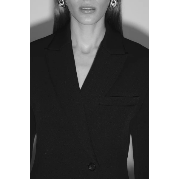 Rachel Gilbert Sergio Blazer - Rachel Gilbert Black - Australian Luxury Evening Wear at Coveti
