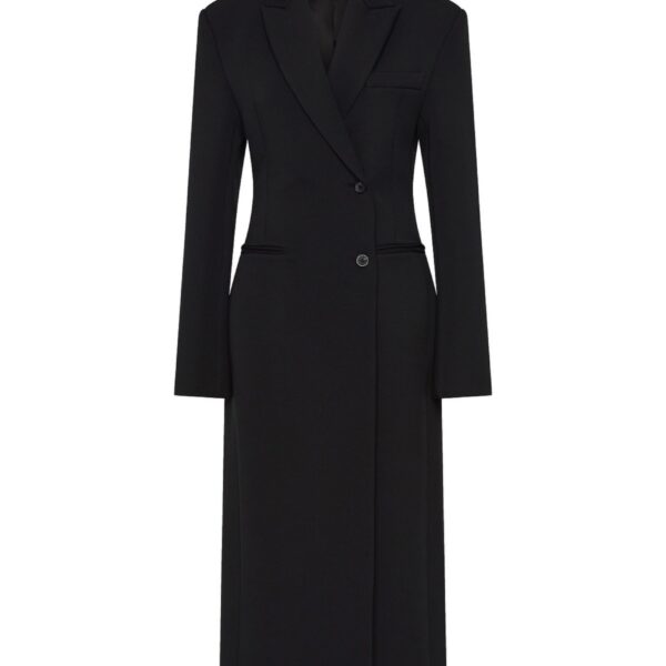 Rachel Gilbert Sergio Coat - Rachel Gilbert Black - Australian Luxury Evening Wear at Coveti