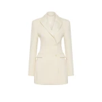 Rachel Gilbert Sergio Mini Dress - Rachel Gilbert Ivory - Australian Luxury Evening Wear at Coveti