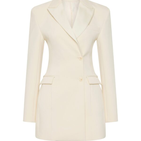 Rachel Gilbert Sergio Mini Dress - Rachel Gilbert Ivory - Australian Luxury Evening Wear at Coveti
