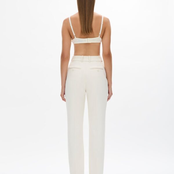 Rachel Gilbert Sergio Pant - Rachel Gilbert Ivory - Australian Luxury Evening Wear at Coveti
