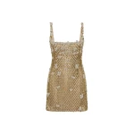 Rachel Gilbert Solana Mini Dress - Rachel Gilbert Gold - Australian Luxury Evening Wear at Coveti
